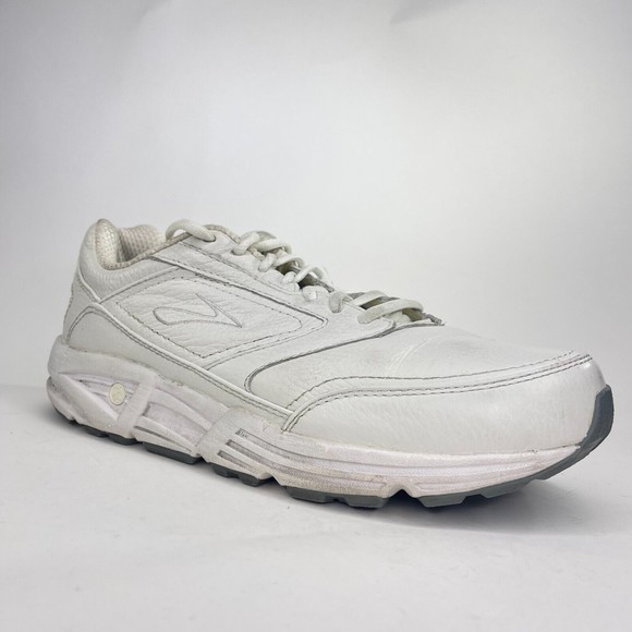 Brooks Womens Addiction Walker 2 Medium White Walking Shoes Size 11B 1200321B111 - Picture 1 of 7